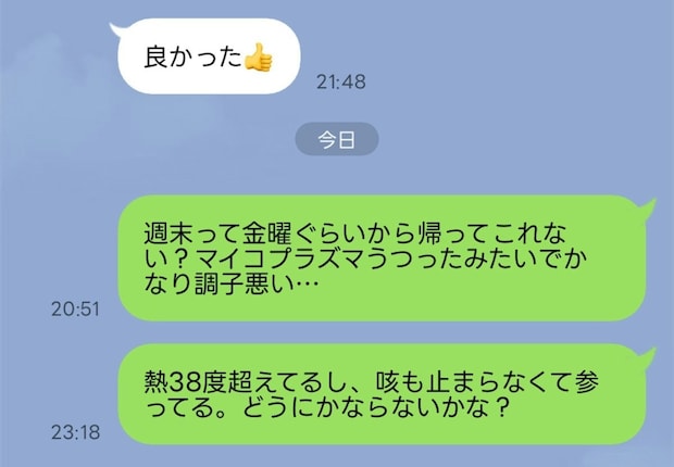 息子の入院と体調不良の妻、SOSを無視する単身赴任夫に「家族って何？」