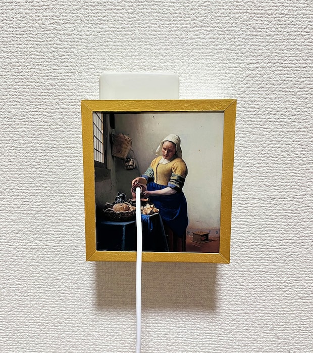 【欲しい！】名画を再現？おもしろ充電ケーブルアイデア→発想に3万いいね「素晴らしいセンス」