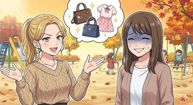 苦手なのは彼女だけ。グループ付き合いを続けながら、マウントママをスルーする極意