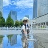 「怖いもの知らず」1歳児を撮影した【奇跡の1枚】→勇敢な姿に8千いいね「大物になる」「芸術点高い」