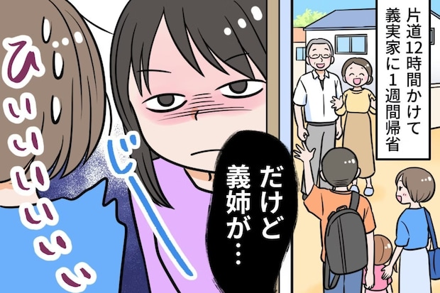 義実家に行くと義姉が【どこにでも付いてくる】まるで監視…「帰省は遊びじゃない」って常識ですか？