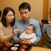 【後悔】お食い初めの“しきたり”守れず→涙する投稿に反響「義両親を呼んだだけ立派」「大丈夫！」