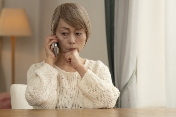 祖母　暗い　電話