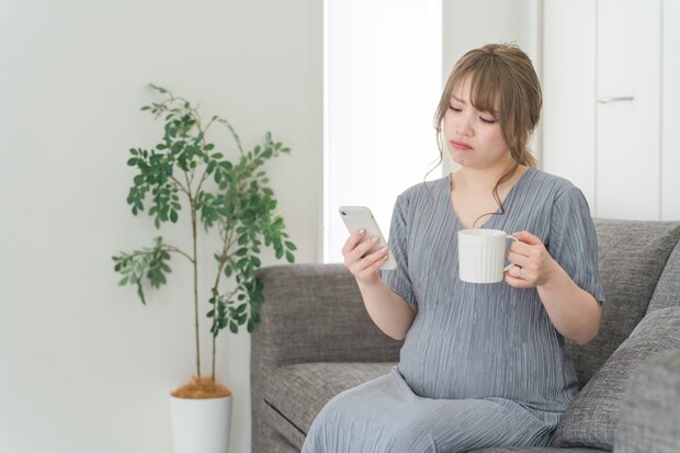 出産　スマホ　イライラ