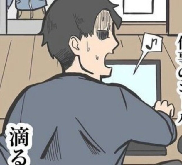 あまりにもリアル…！パパが描く在宅勤務の【現実】に5.3万いいね「パパ大変」「めっちゃ戦場」