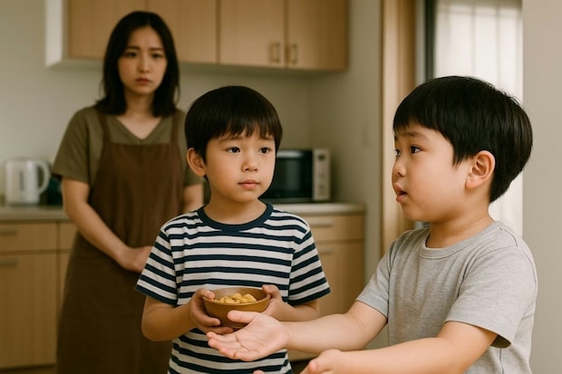「お菓子ある?」息子の友人が図々しすぎて【限界】→執拗なおねだりに「全然かわいくない」本音がポロリ