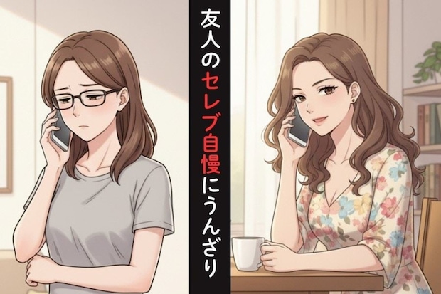 ドタキャン常習・夫自慢マウントしまくる…10年来の友達を「しんどい」と思い始めた理由