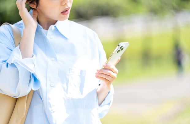 電話　主婦　外　悩む