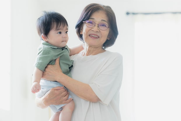 祖母　赤ちゃん