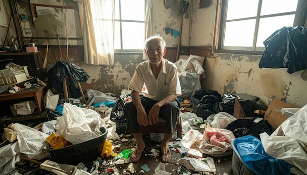 義父がゴミ屋敷で負傷…それでも「宝物に囲まれて幸せ」と笑う義母の狂気｜姑の家はゴミ屋敷