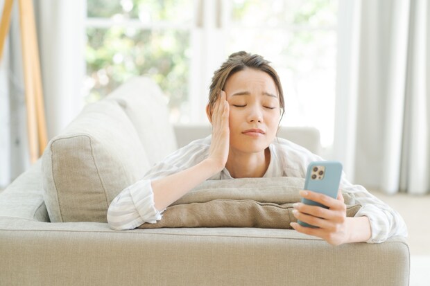 ママ　スマホ　しんどい