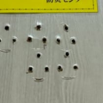 トイレのドアが【穴だらけ】理由に妙案集まり4万いいね「フックにしたら？」「補強して」