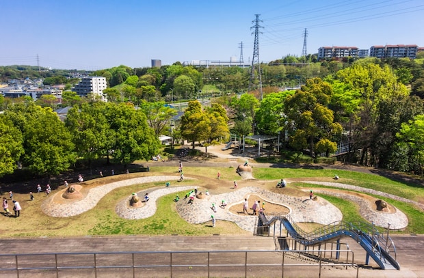 公園　子どもたち
