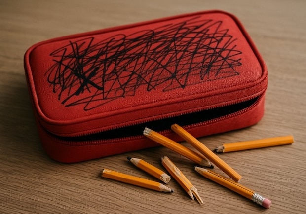 【小1でいじめに】ペンで汚された筆箱・折れた鉛筆→加害児が判明して、両親が決めた対応