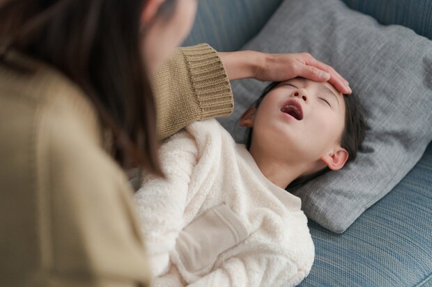 ママ　熱