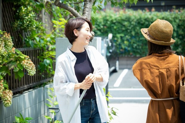 ママ友　挨拶