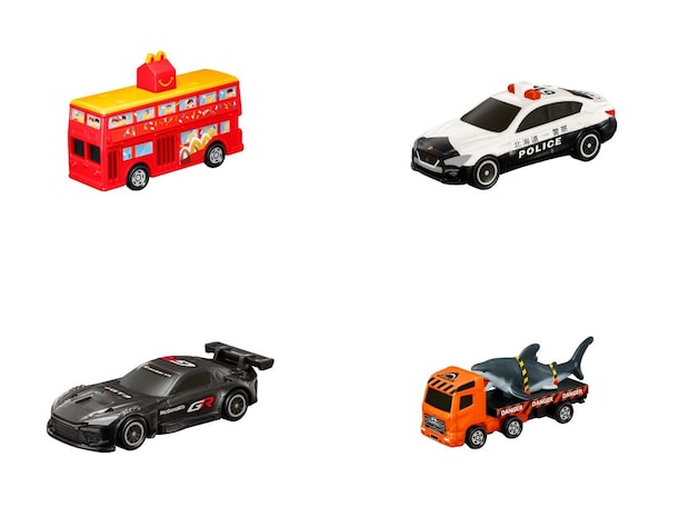 【4月10日～】マクドナルドの「ハッピーセット」にトミカが登場→“土日限定DVD”など特典もチェック