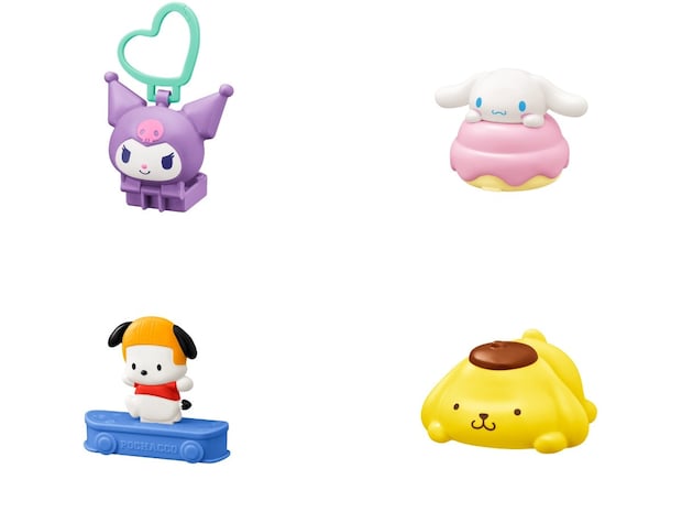 【4月10日~】マクドナルドの「ハッピーセット」にサンリオが登場!“土日限定プレゼント”もチェック