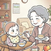 5か月の娘に「果物あげて」と迫る義母。離乳食のルールを守りたい私の葛藤