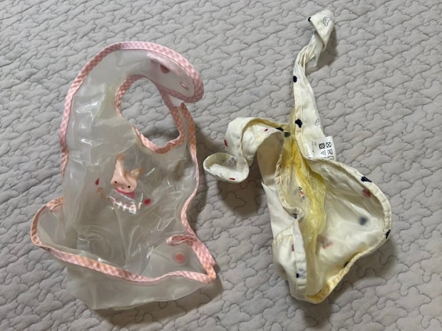 乾燥機から出てきた赤ちゃん用エプロンを見て絶望、日常のあるあるに7,100いいね「私もやったw」