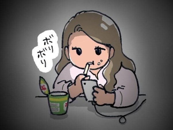 先輩社員の裏の顔を知ってしまった…!隠れてサボる理由とは?|ドルオタが現実で恋をした