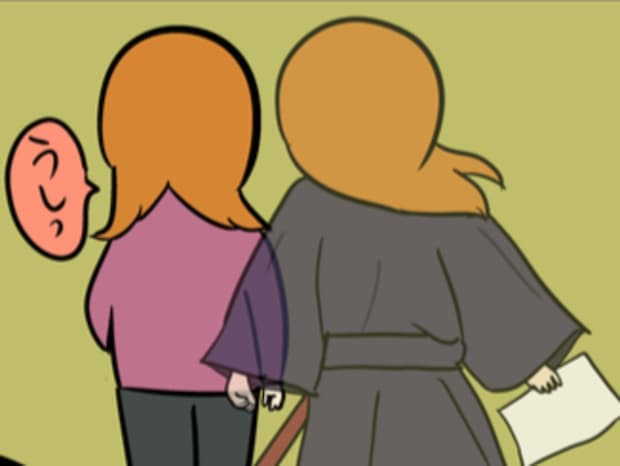 同僚から狙われていることを伝えに行った結果｜職場でイケメンが異動してきた結果...!!