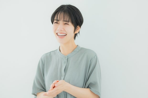大笑い