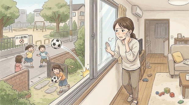 「ゴン！」壁を叩く音に震える日々。公園前の我が家を守るための葛藤 ｜公園のボール遊びと境界線の行方