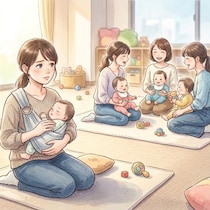 SNSで見つけた【ママ友の輪】にモヤッ…ママ友作りの迷路→初対面の輪に入れない焦りと結論