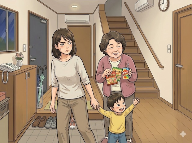 「もう限界」玄関で義母と【不毛な攻防戦】→妻が二世帯住宅から飛び出したいワケ