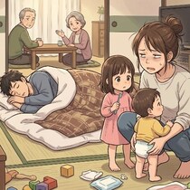 義実家で夫が両親に嫁の愚痴「こいつ…」→【完全アウェー】で孤独を感じる妻の知られざるホンネ