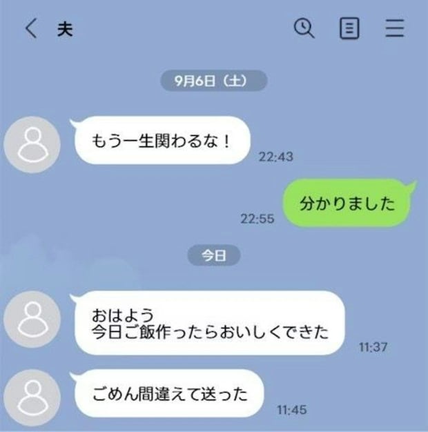 「関わるな」って言ったよね？別居夫から“頻繁メッセージ”→「シカトでOK」「ブロックよりマシ」