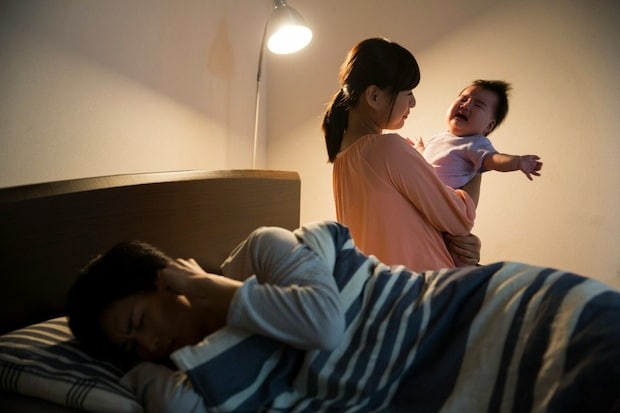 夜泣き