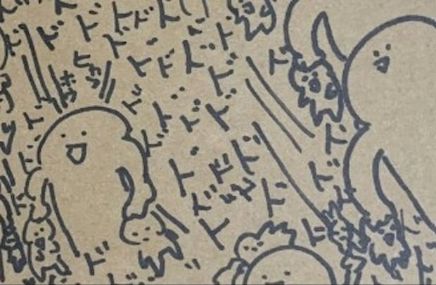 「本当に10歳？」娘の“一発描きイラスト”が上手すぎると話題で3.5万いいね「ストーリーある」「天才」