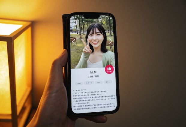 マッチングアプリ　女性