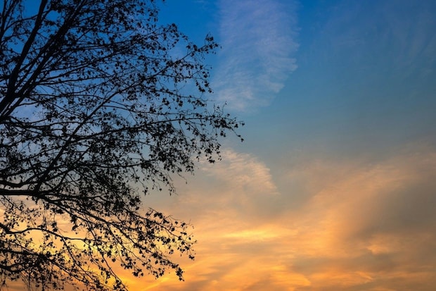 夕暮れ
