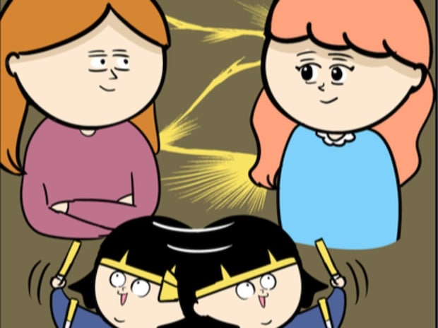 イケメン挟んで女同士の仁義なき戦い勃発｜職場でイケメンが異動してきた結果...!!