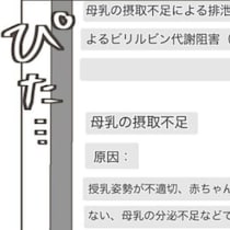 長男に黄疸の疑い？原因を調べて手が止まった瞬間｜できなかった母乳育児