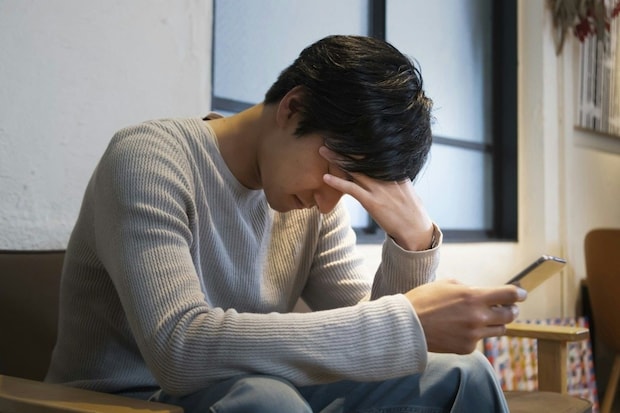 男性　ショック