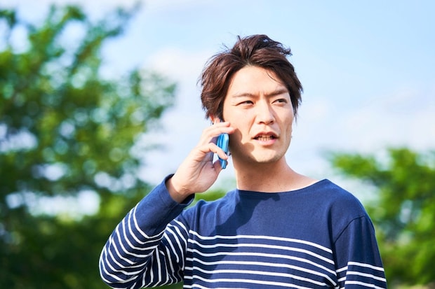 男性　電話　外