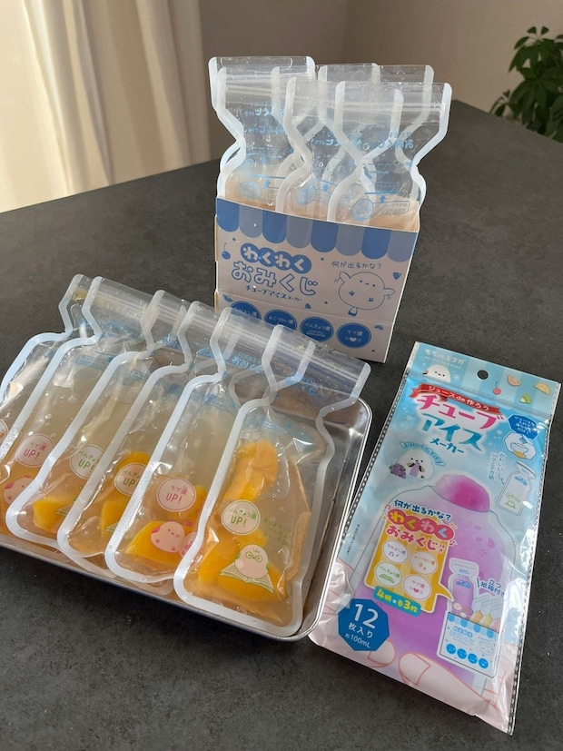 【セリア＆業務スーパー】で桃シャーベットを量産！アイデアに「夏に最高」2,100いいね