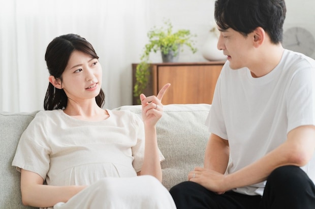 男性　妊娠　イライラ
