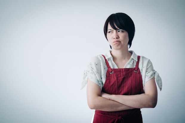 イライラ　主婦