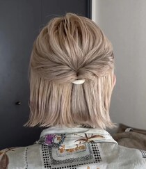 「不器用さんでもできる！」【ボブの簡単ヘアアレンジ】30代向け！セルフアレンジのやり方を紹介