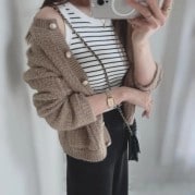 「この1枚が冬まで大活躍！」【GU】神カーディガンは色・柄・デザインがおしゃれ！