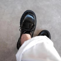 おしゃれさん大注目！「高見え感ハンパない！」【UNIQLO：C】秋冬コーデを格上げするトラッドシューズが優秀すぎ♡