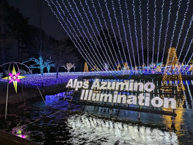 1月末まで開催！【国営アルプスあづみの公園　堀金・穂高地区】のイルミネーション♡