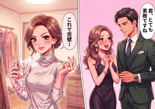 「素敵な香りで色気ムンムンに♡」ハイスペ男性と高級寿司屋デート！セレブ婚を夢見て気合いを入れて向かうが⇒「あれ、なんだか彼の様子がおかしい…」甘い夜はまさかの“鬼説教タイム”に・・・