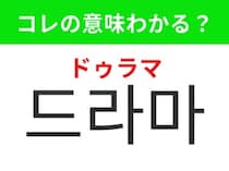 【韓国生活編】テレビや携帯でよく見る映像作品！「드라마（ドゥラマ）」の意味は？