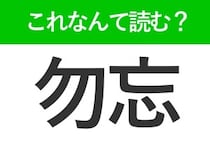 【勿忘】はなんて読む？少し切ない意味を持つ花の名前です！